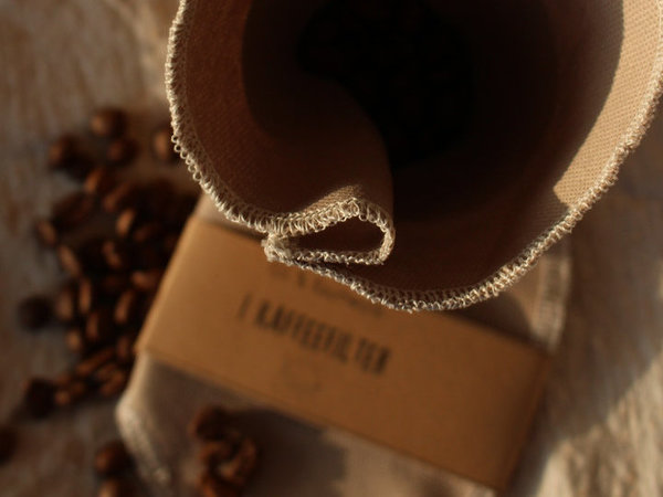 Wiederverwendbare Kaffeefilter aus Baumwolle